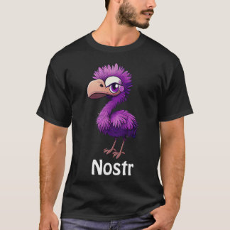 Camiseta Nostr Guay Purple Ostrich T-Shirt