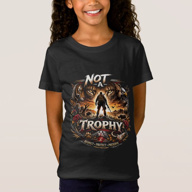 Camiseta Not a Trophy (Anverso)