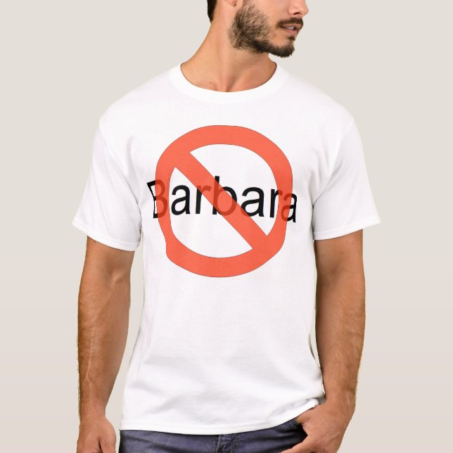 Camiseta not_barbara (Anverso)
