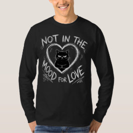 Camiseta Not In The Mood For Love Grumpy Cat Sarcastic