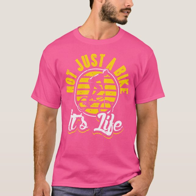 Camiseta Not Just A Bike Its Life Boys Bmx (Anverso)