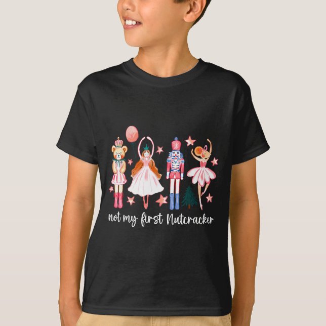 Camiseta Not My First Nutcracker Ballet Sugar Fairy Plum Fu (Anverso)