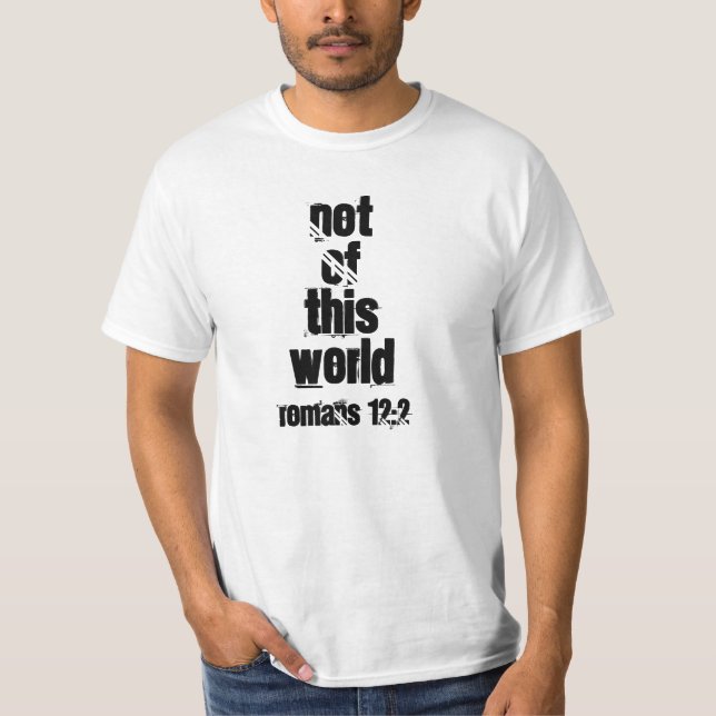 Camiseta Not of this World (Anverso)