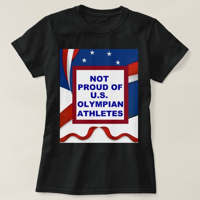 Camiseta Not Proud (Diseño del anverso)