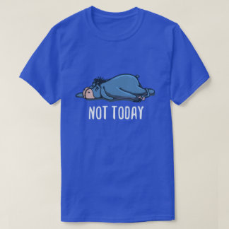 Camiseta Not Today Tired Donkey Cartoon Design