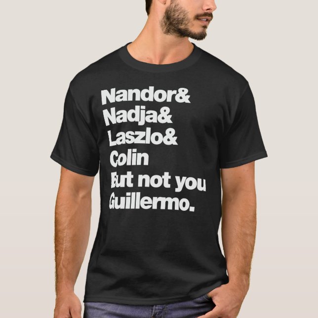 Camiseta Not You Guillermo Essential T-Shirt (Anverso)