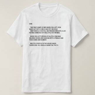 Camiseta Nota