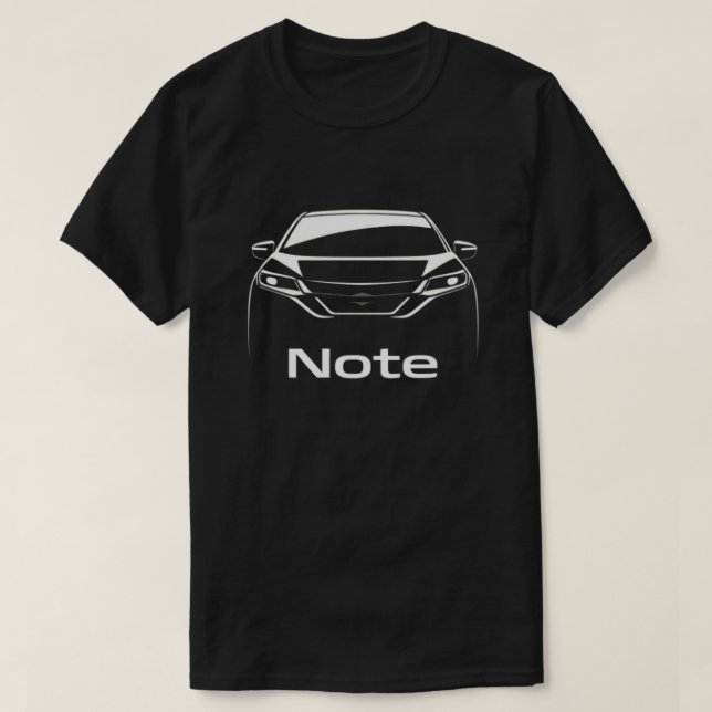 Camiseta Nota (Diseño del anverso)