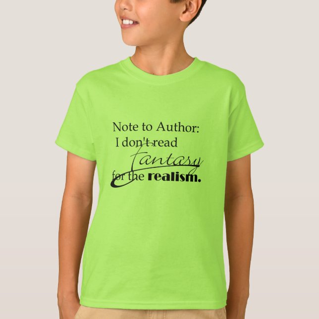 Camiseta Nota al autor (Anverso)