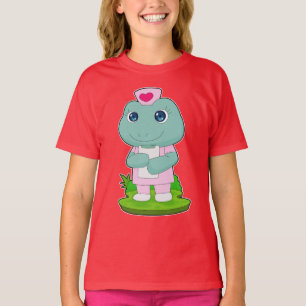 Camiseta Nota de enfermera de rana
