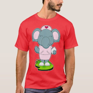 Camiseta Nota de la enfermera del elefante