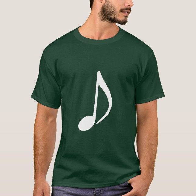 Camiseta nota musical (Anverso)