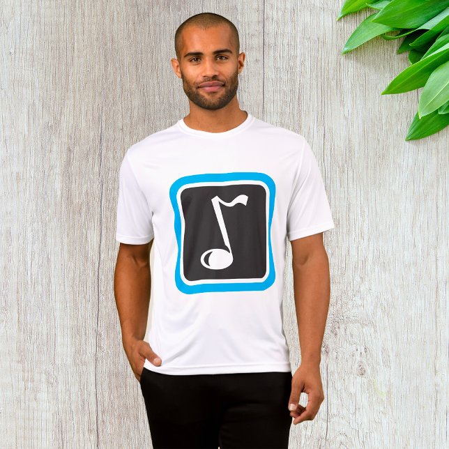 Camiseta Nota musical negrita Símbolo musical Minimalista (Subido por el creador)