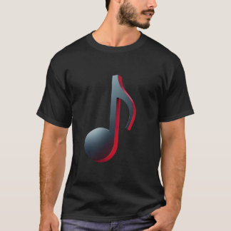 Camiseta Nota musical - ocho notas
