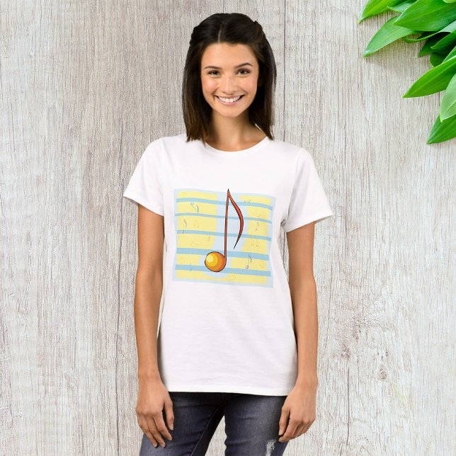 Camiseta Nota Musical Única (Subido por el creador)