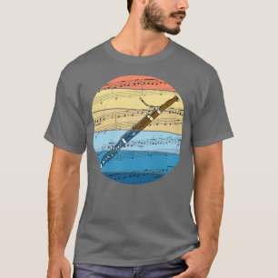 Camiseta Notación musical Bassónica Woodwind Musicia
