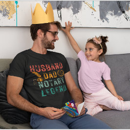 Camiseta Notario gracioso | Oficina - Esposo, Papá, Notario