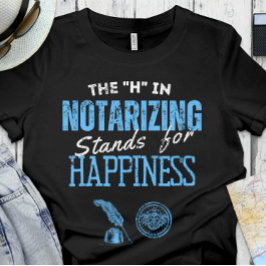 Camiseta Notario gracioso | Oficina - H en notariado