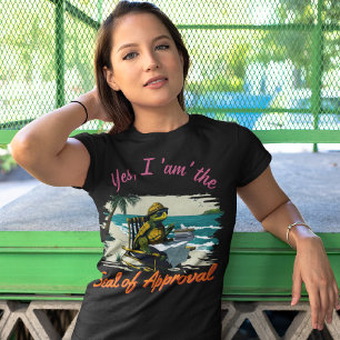 Camiseta Notario gracioso Oficina - Soy el sello de aprob