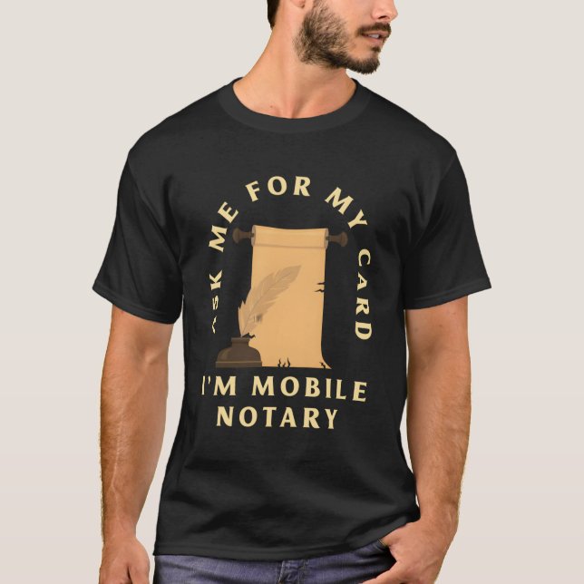 Camiseta Notario móvil (Anverso)