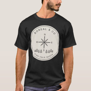 Camiseta Notas de Campo No.06 — Insignia de Brújula Encuent