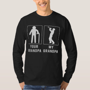 Camiseta Notas de juego: Trumpet Your Grandpa, My Grandpa T