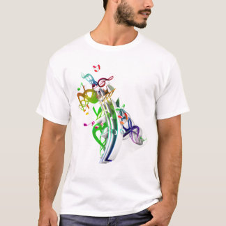 Camiseta Notas de la música