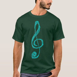 Camiseta notas de música