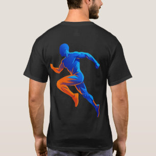 Camiseta Notas de música de micrófono Diseño retro de canto
