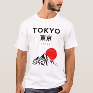 Camiseta Notas gráficas de la Novedad Guay Tokyo Japón