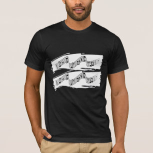 Camiseta Notas musicales