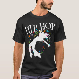 Camiseta Notas musicales de Hip Hop Dancer