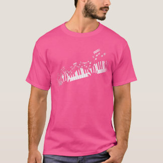 Camiseta Notas Musicales Instrumento Musical Regalo para Pi