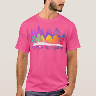 Camiseta Notas musicales Instrumentos musicales Treble Clef
