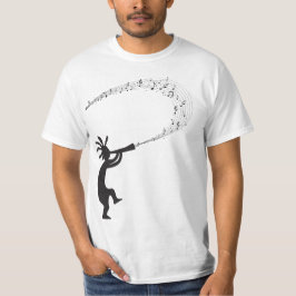 Camiseta Notas musicales Kokopelli Native American T-Shirt