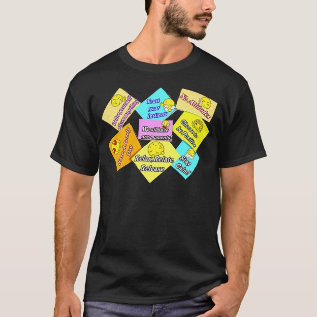 Camiseta Notas pegajosas_ (Anverso)