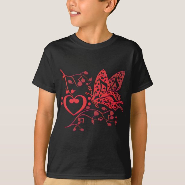 Camiseta Notas sobre la mariposa (Anverso)