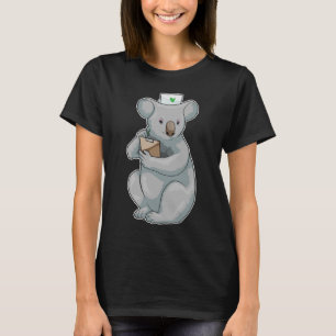 Camiseta Notepad de enfermera Koala
