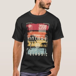 Camiseta Nótese Retro Palm Tree B de Shirt Vintage 2008