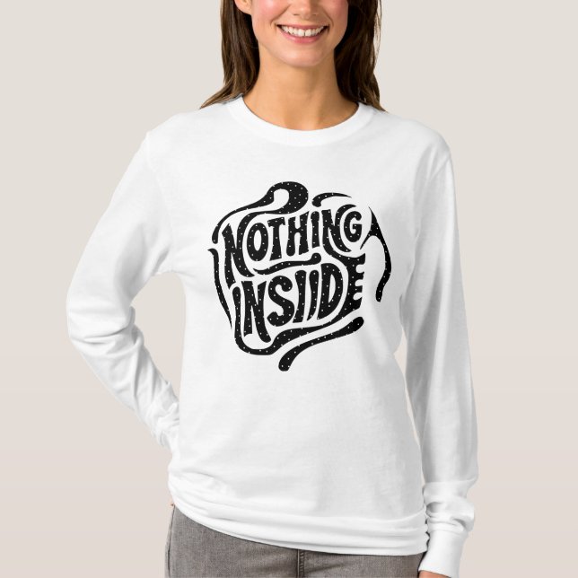 Camiseta nothing inside (Anverso)