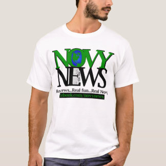Camiseta Noticias básicas de Novy de los hombres