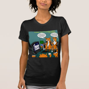 Camiseta Noticias Conservadoras Caricatura Divertida