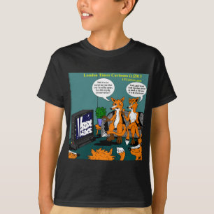 Camiseta Noticias Conservadoras Caricatura Divertida