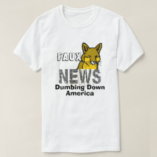 Camiseta NOTICIAS DE FAUX engañan a Estados Unidos