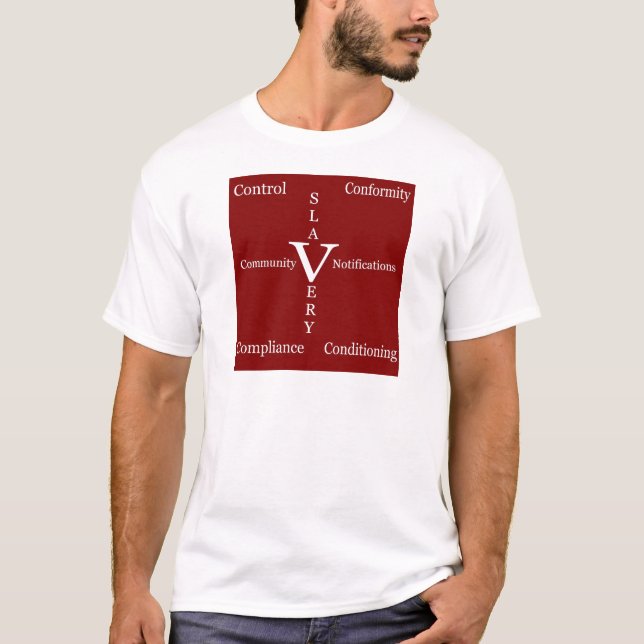 Camiseta Notificaciones del acecho y de la comunidad de la (Anverso)