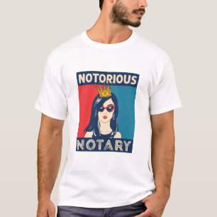 Camiseta Notoria parodia divertida pública