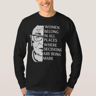 Camiseta Notorio feminismo vintage cita derechos feministas