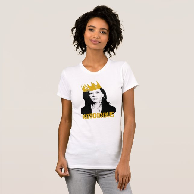 Camiseta Notorio Kamala Harris (Anverso completo)