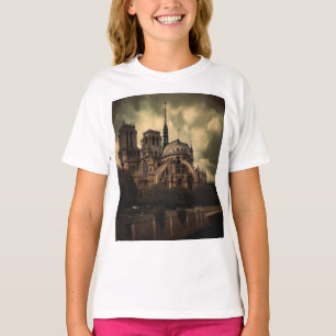 Camiseta Notre Dame Cathedral Spier, París Francia