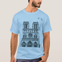 Camiseta - Notre-Dame de Paris de Cathédrale